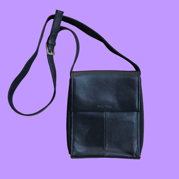 Nine West Black Leather Purse - Picture 1 of 3